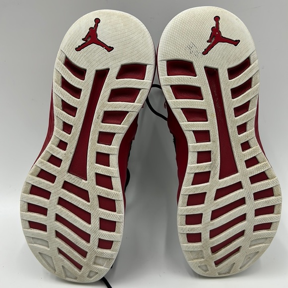 NIKE AIR JORDAN FORMULA 23 MENS SIZE 10.5 ATHLETIC BASKETBALL SHOES BLACK RED - Picture 10 of 11